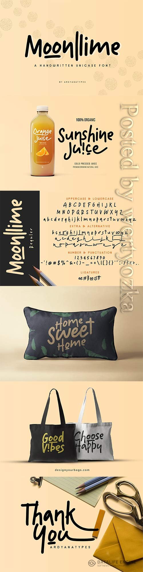 Moonlime Font