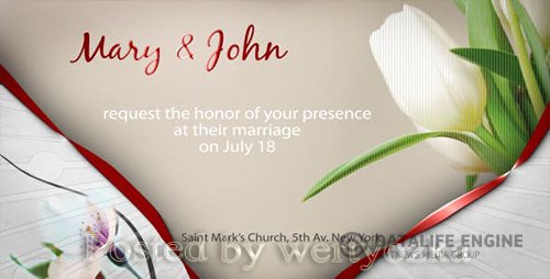 Wedding Invitation e-card