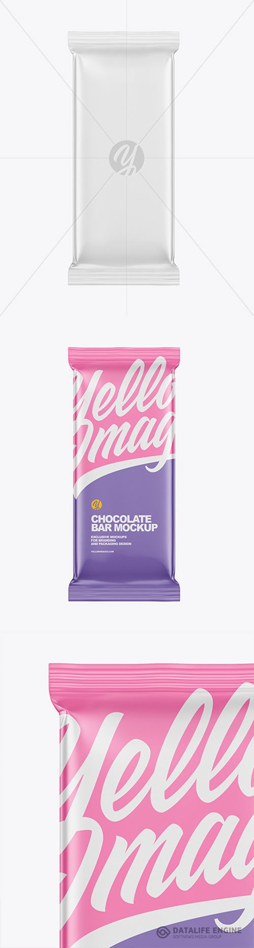 Matte Chocolate Bar Mockup 86396