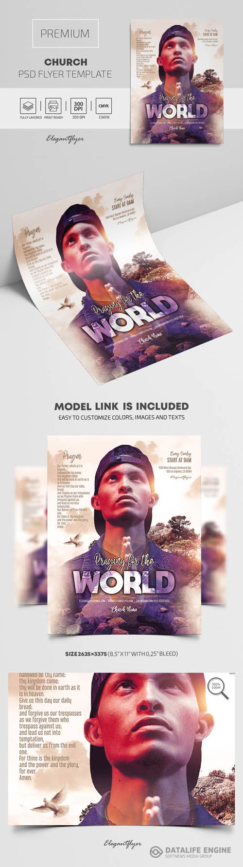 Church Premium PSD Flyer Template