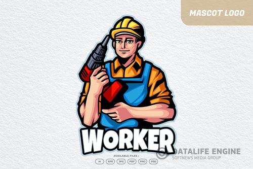 Worker Logo vol 2 design template