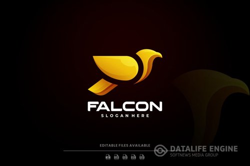 Falcon Gradient Logo