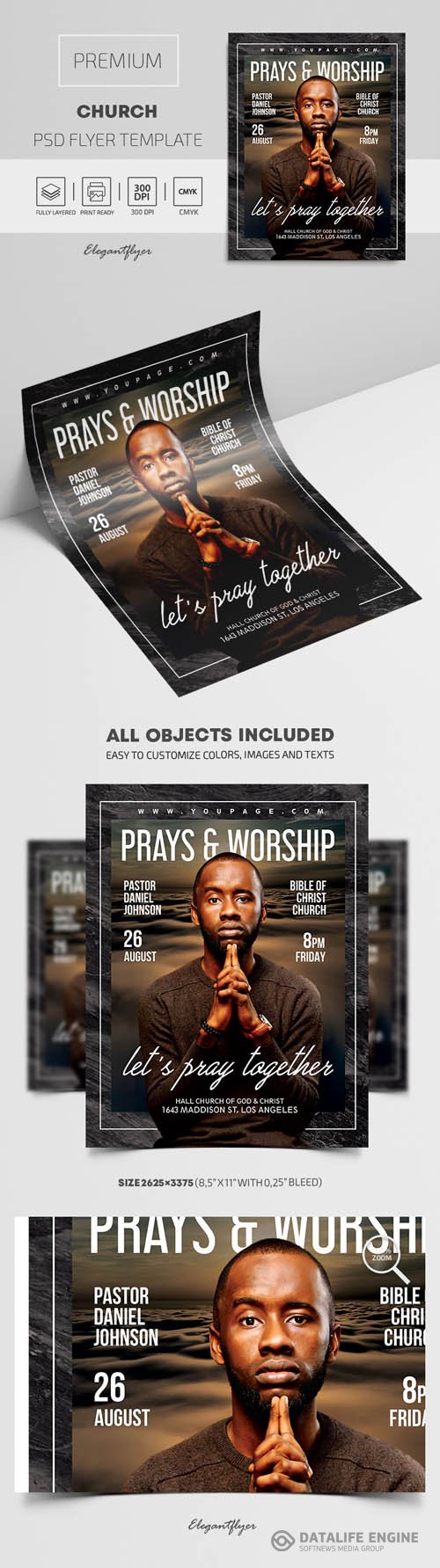 Church Premium PSD Flyer Template