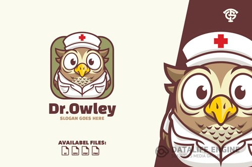 Dr Owley - Logo Mascot