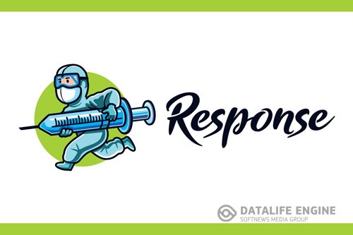 Medical Response - Healthcare Mascot Logo