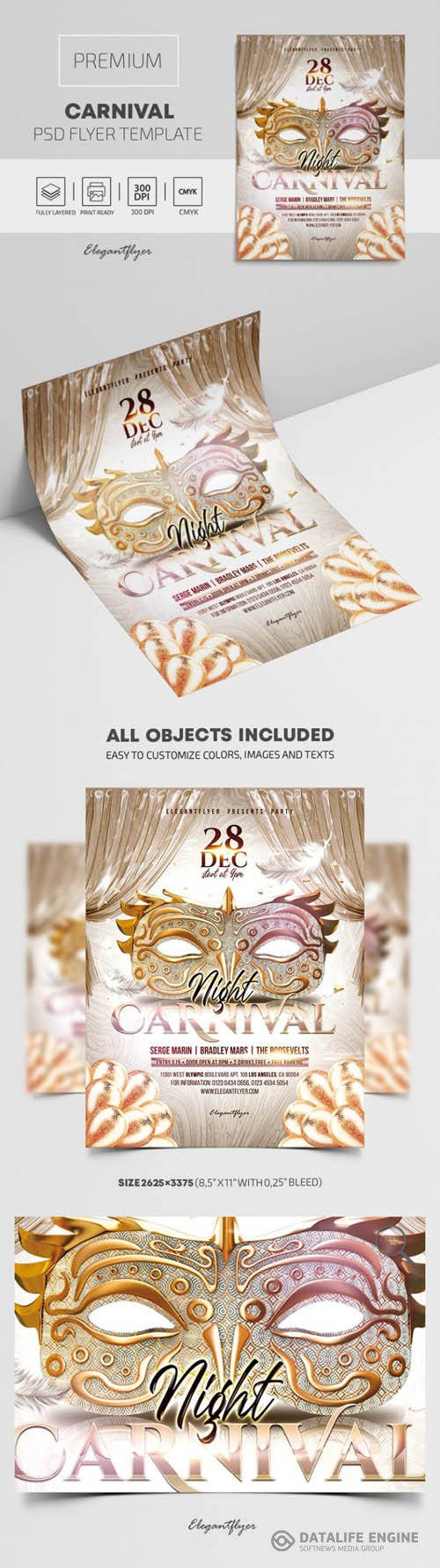 Carnival Premium PSD Flyer Template