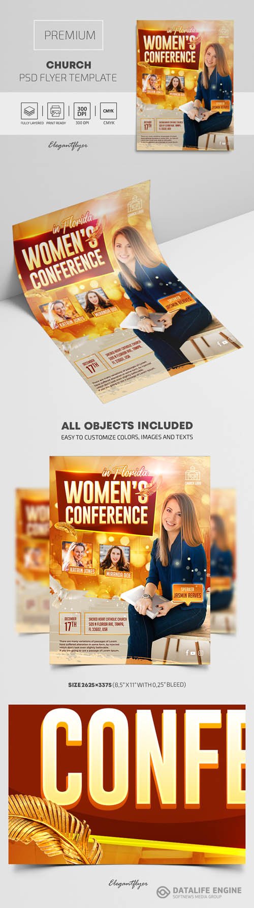 Church Premium PSD Flyer Template