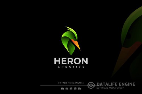 Heron Gradient Logo