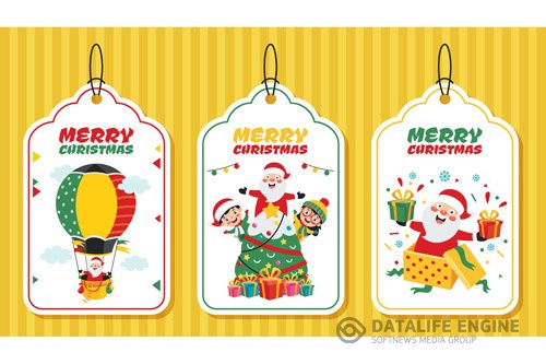 Christmas Drawing With Cartoon Characters