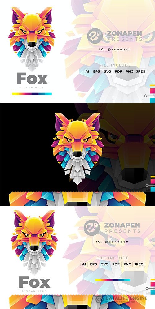 Fox Gradient Logo