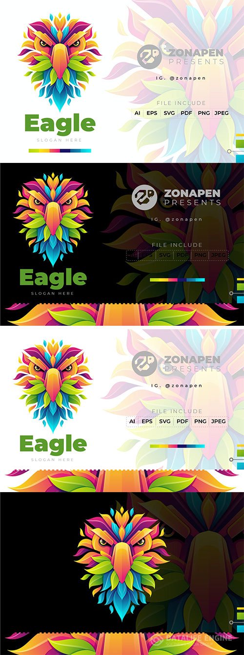 Eagle Gradient Logo