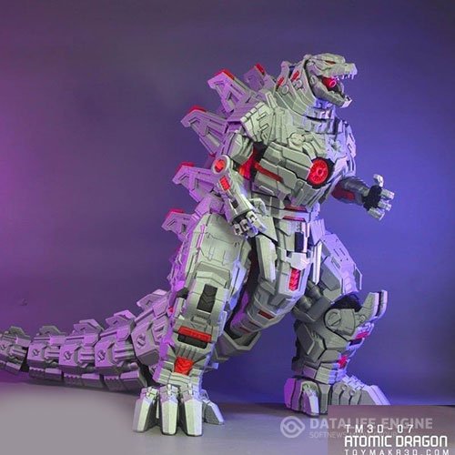 Atomic Dragon - MECHA GODZILLA