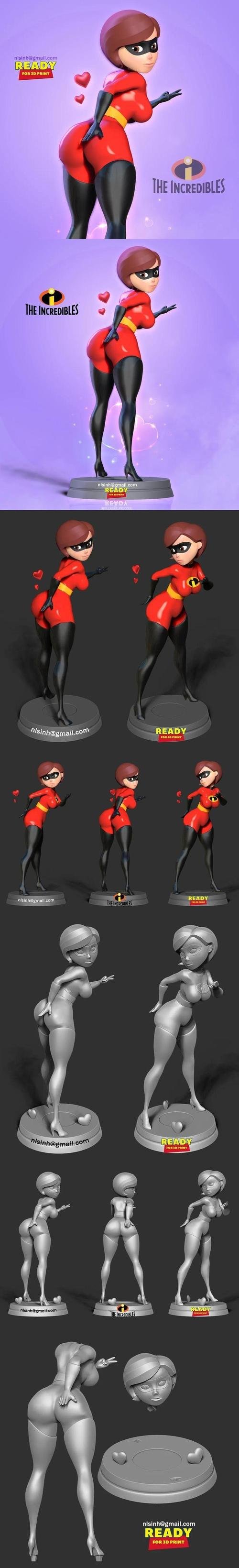 Elastigirl - Helen Parr – 3D Print