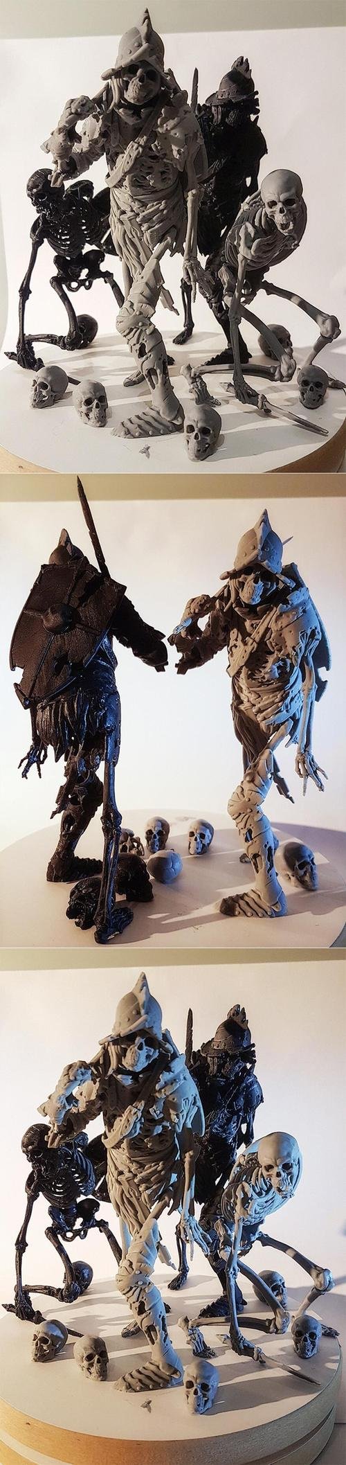 Skeleton Knight – 3D Print