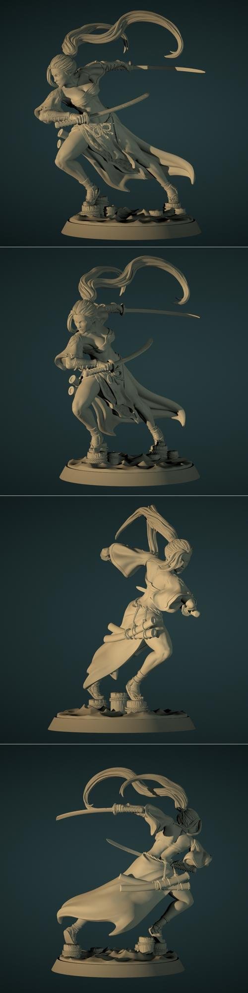 Tachibana Immortal Blades – 3D Print