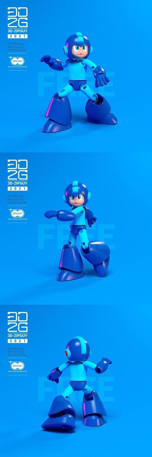 MECHA GUY Action Figure FREE – 3D Print