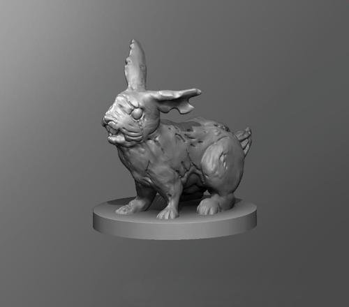 Zombie Rabbit – 3D Print