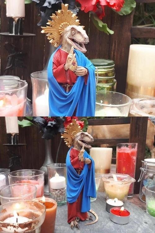 Raptor Jesus – 3D Print