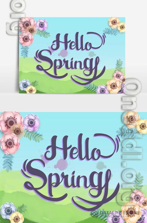Beautiful Spring Text Effect vol 3