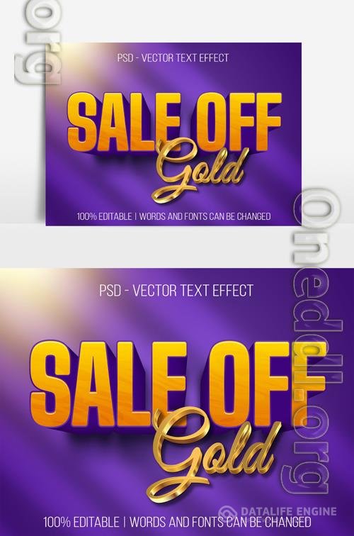 Sale Text Effect in Psd