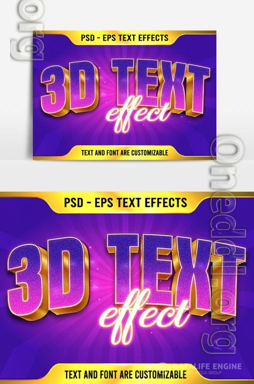 Golden text effect in vector
