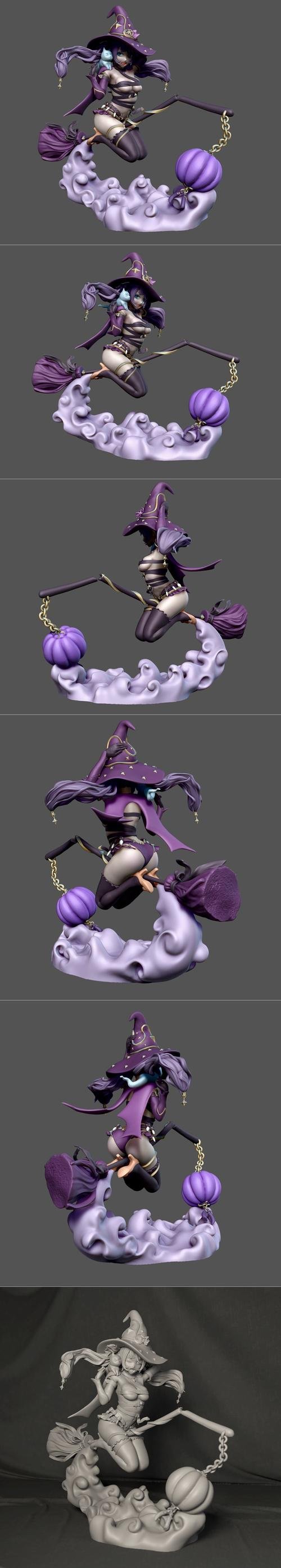 Mona - Genshin Impact – 3D Print