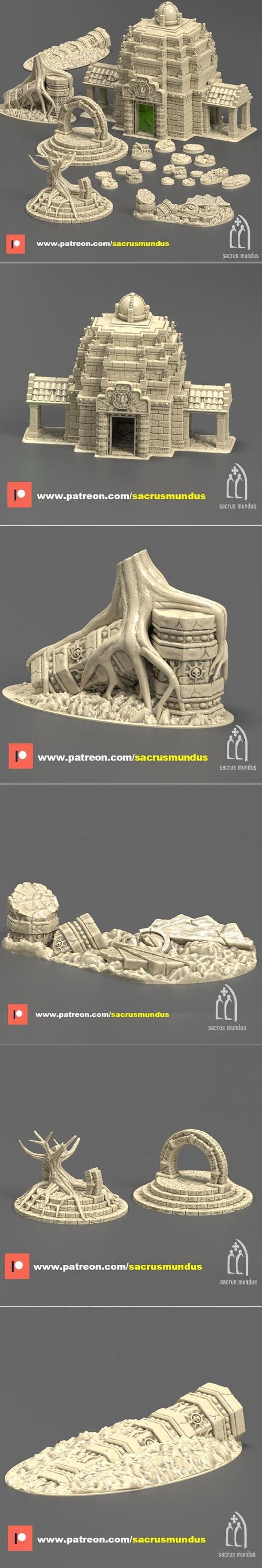 Quyllur Temple – 3D Print