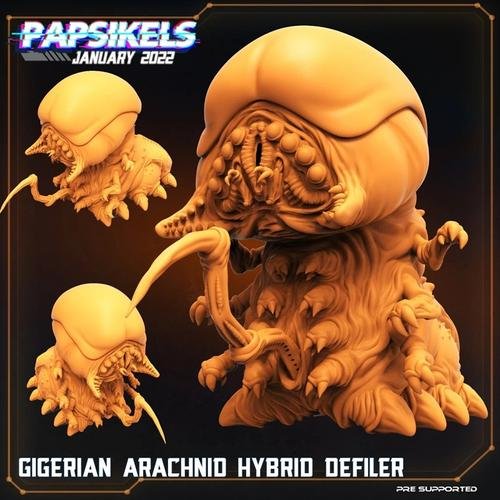 Gigerian Arachnid Hybrid Defiler – 3D Print