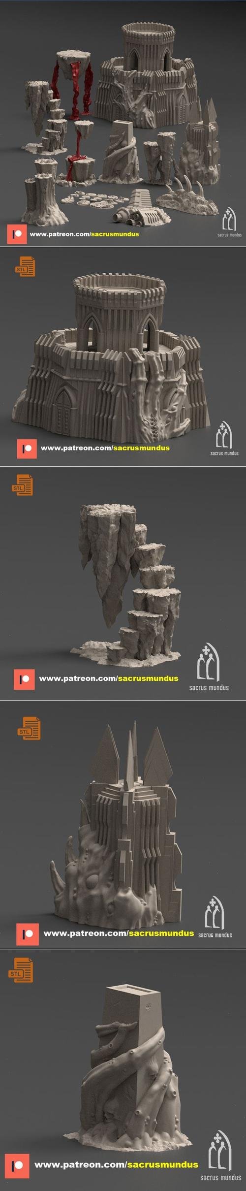 The Daemonic Vortex – 3D Print