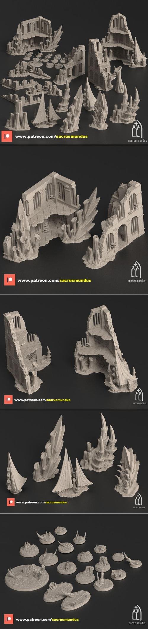 Tulipa, The Infested World tyranid – 3D Print