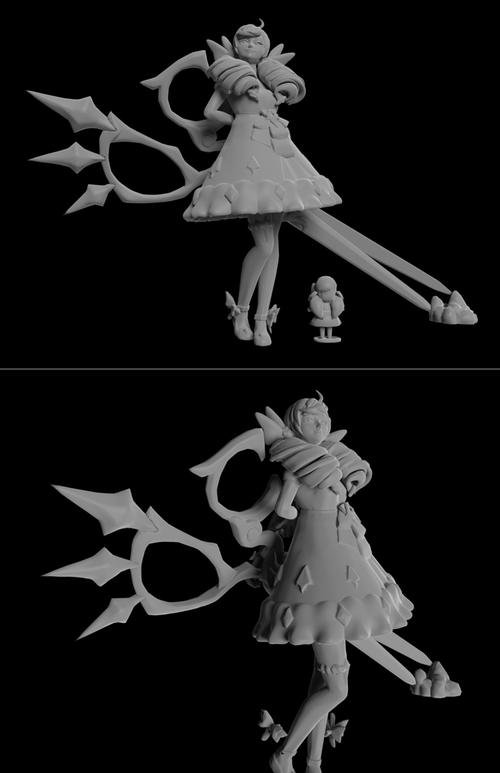 Gwen - League of Legends – 3D Print