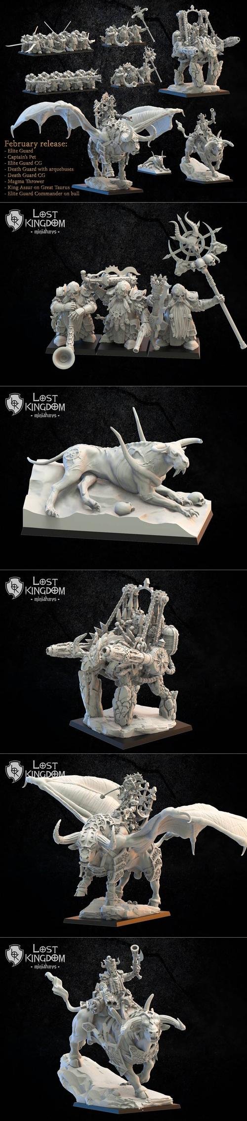 Lost Kingdom Miniatures February 2021 – 3D Print