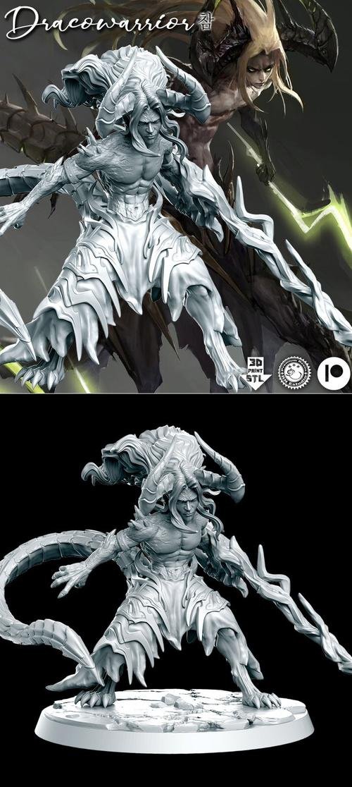 Dracowarrior – 3D Print
