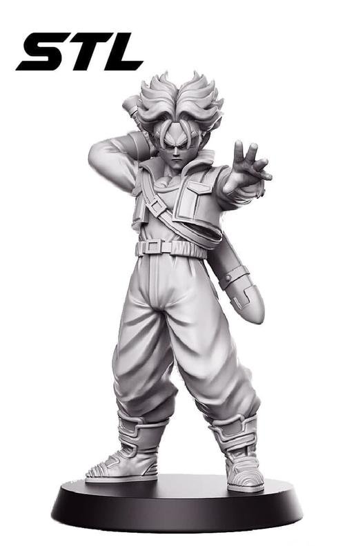Trunks Dragon Ball – 3D Print