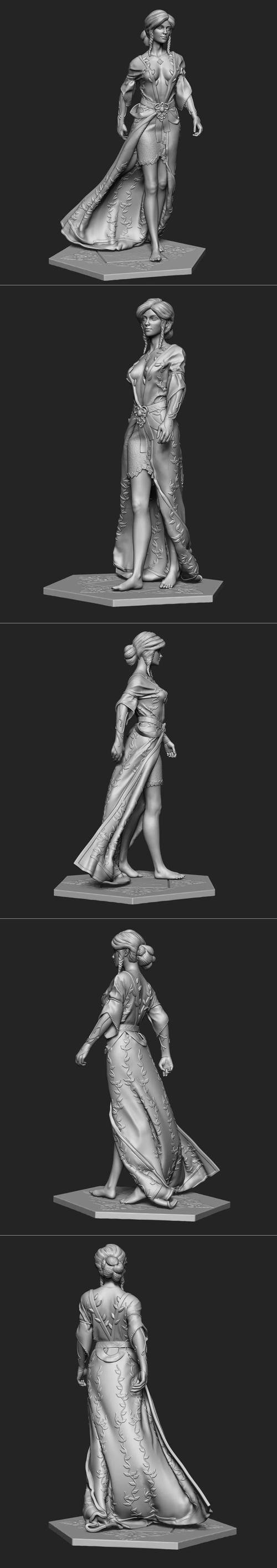 Triss Merigold – 3D Print