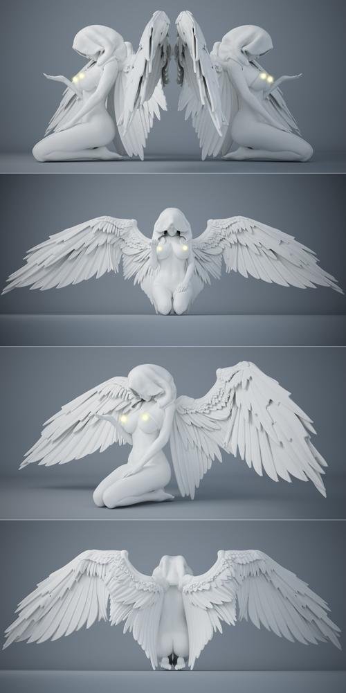 Sexy Angel 002 – 3D Print