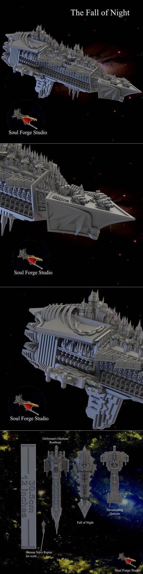 The Fall of Night – 3D Print