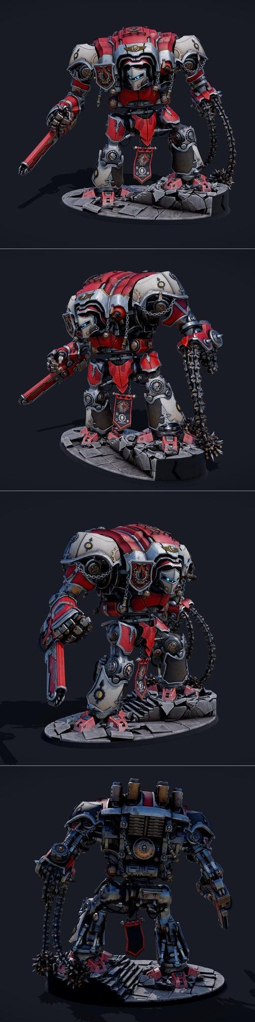 Imperial Knight House Taranis – 3D Print