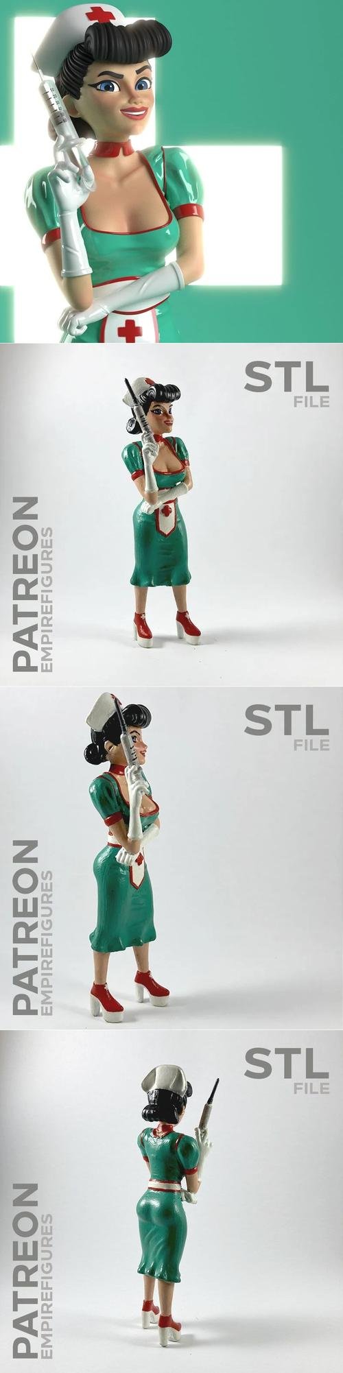 Nurse - Empire Figures – 3D Print