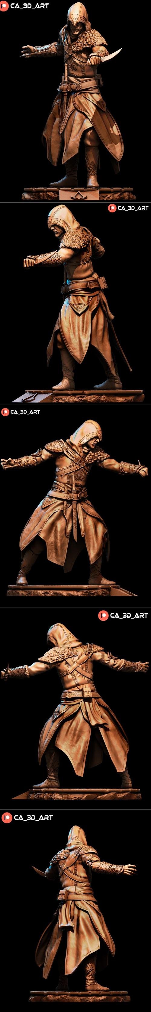 Ezio Auditore – 3D Print