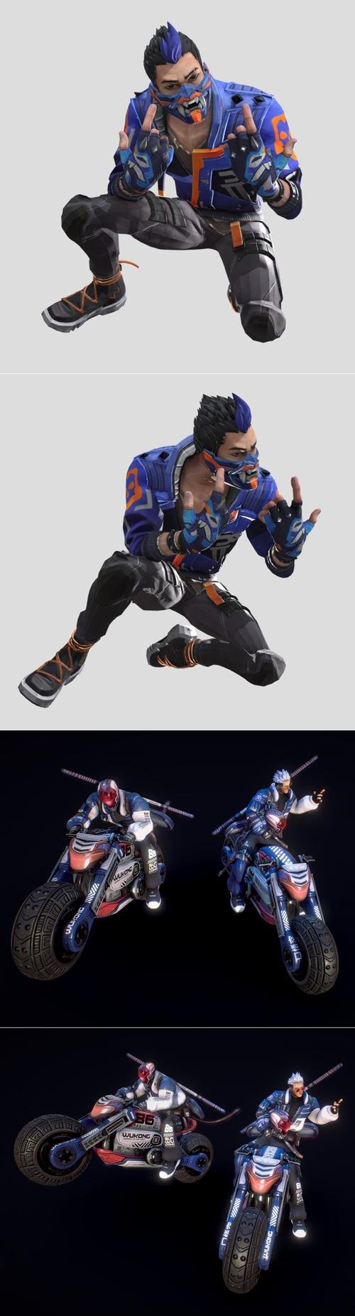 Valorant Yoru and Cyberpunk Wukong - Complete Edition – 3D Print