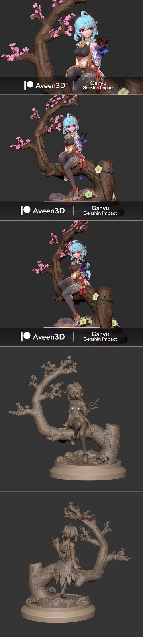 Ganyu v1 – 3D Print