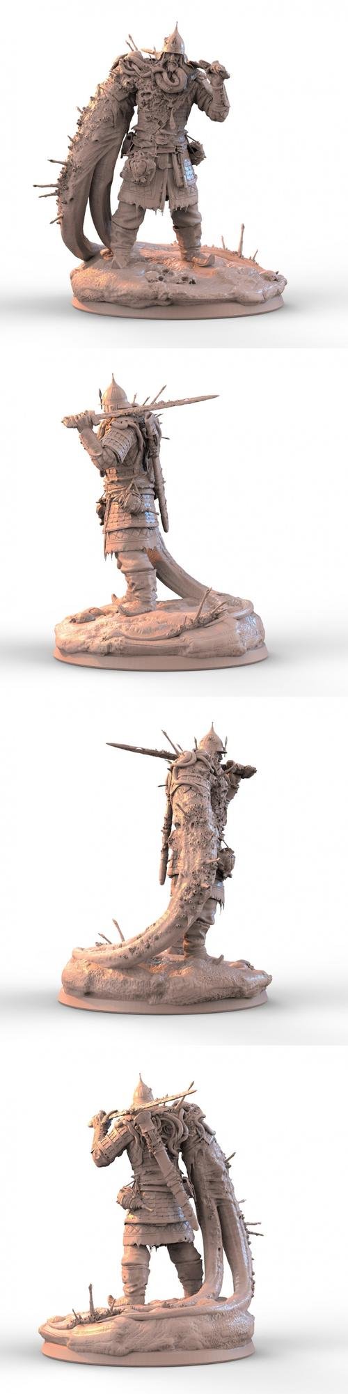 Drowned Warrior – 3D Print