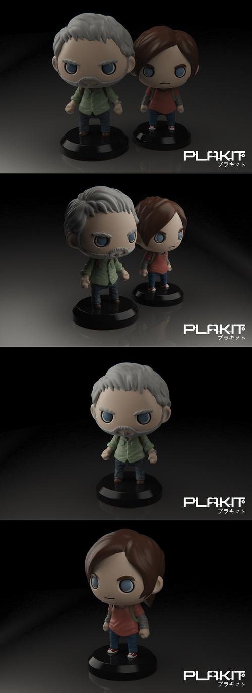PlaKit - TLOU ELLIE – 3D Print