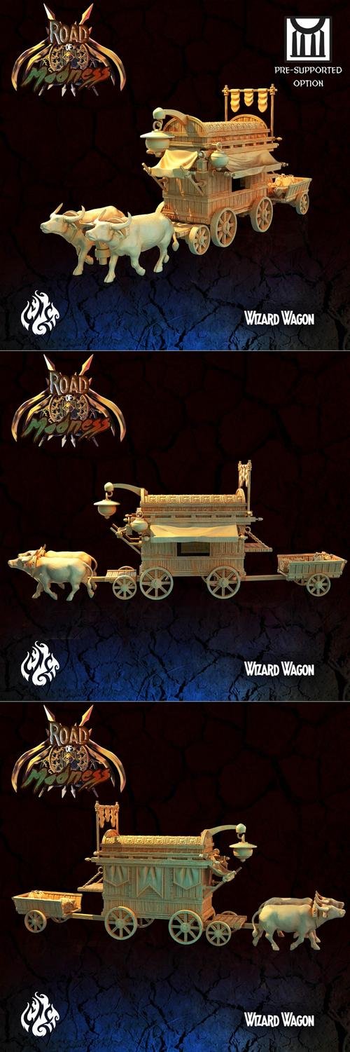 Wizard Wagon – 3D Print