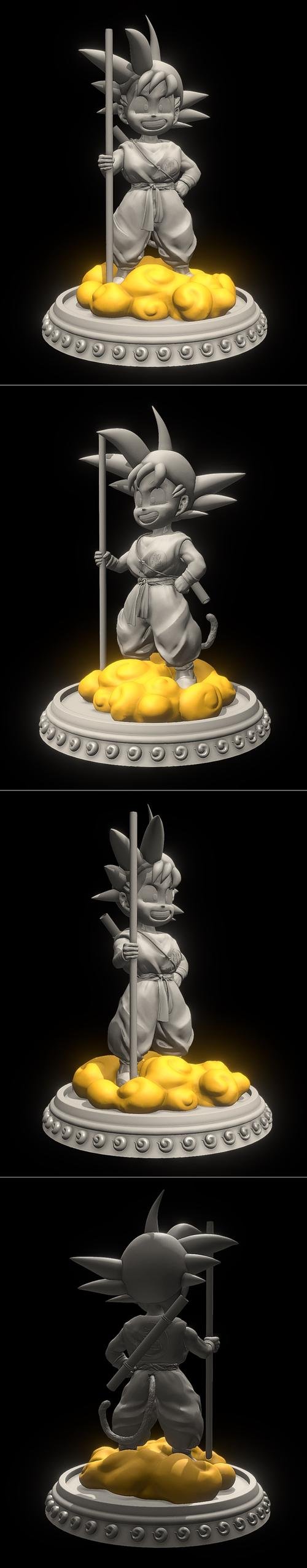 Kid Goku - Dragon Bal – 3D Print