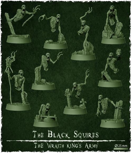 Black Squires – 3D Print