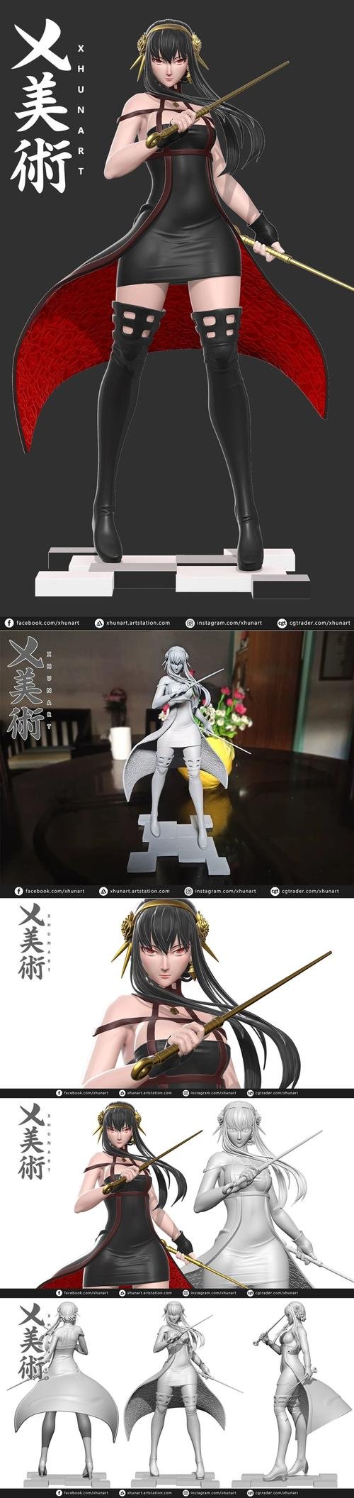 Spy X Family Yor Fiorger – 3D Print
