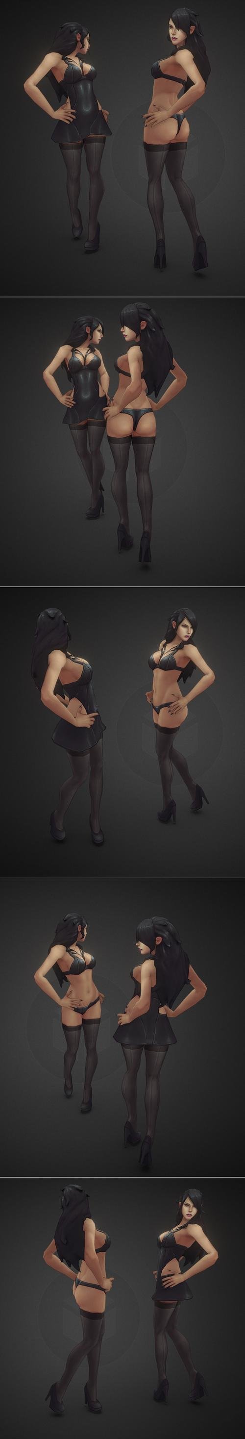 Hand-Painted Female – 3D Print