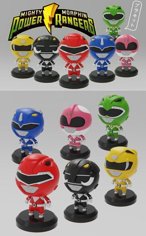 Plakit - Power Rangers – 3D Print